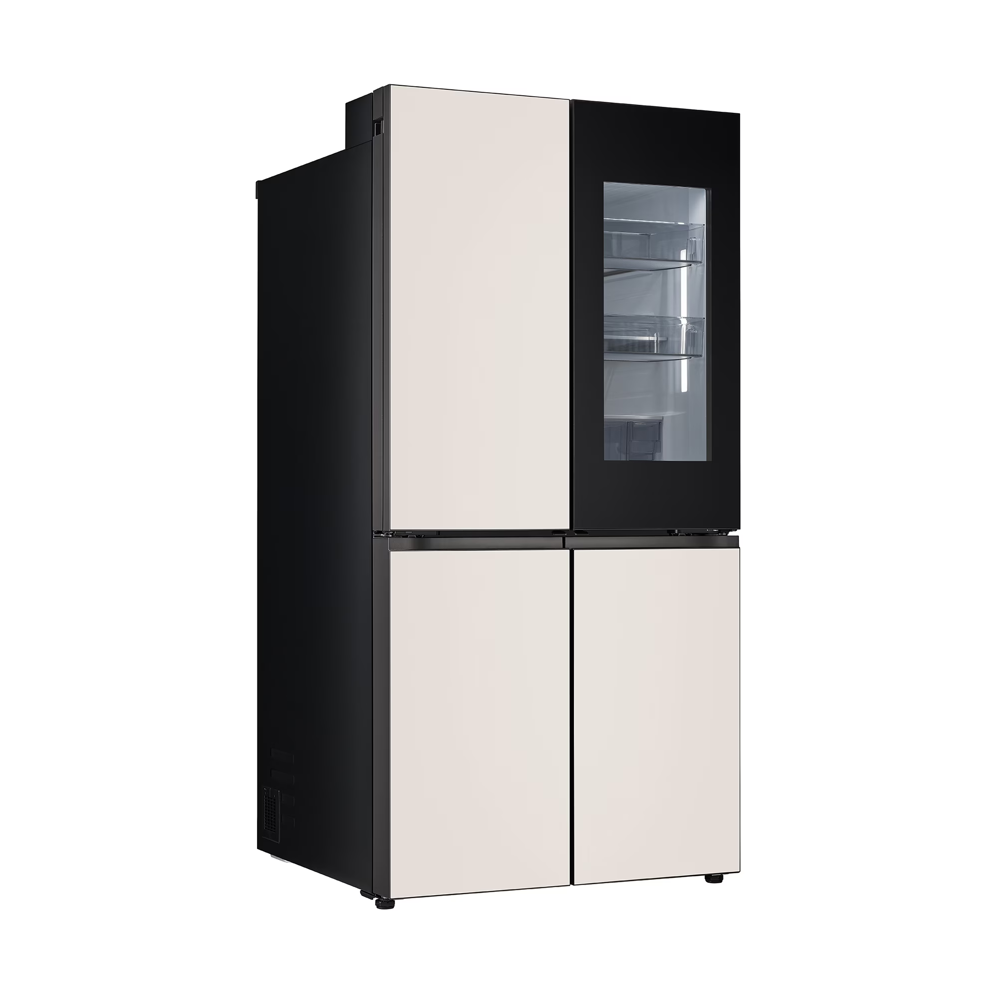 LG 디오스 AI 오브제컬렉션 STEM 베이직 냉장고 (노크온 더블매직스페이스)