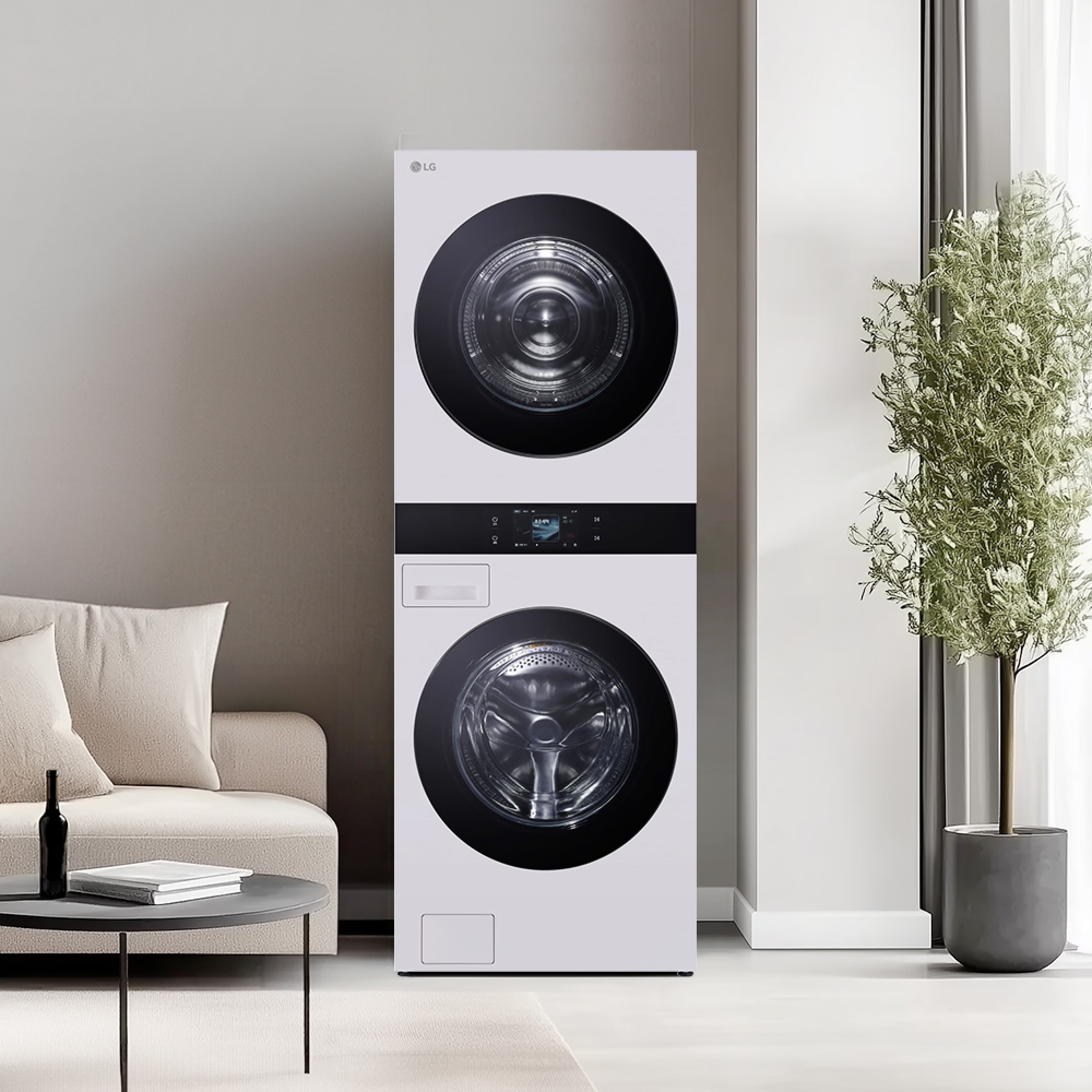 LG 트롬 AI 오브제컬렉션 워시타워 25/25kg